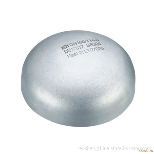supply butter weld pipe fitting cap